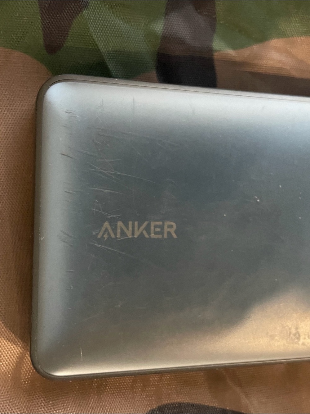 Anker Metallic Silver Portable USB Power Bank